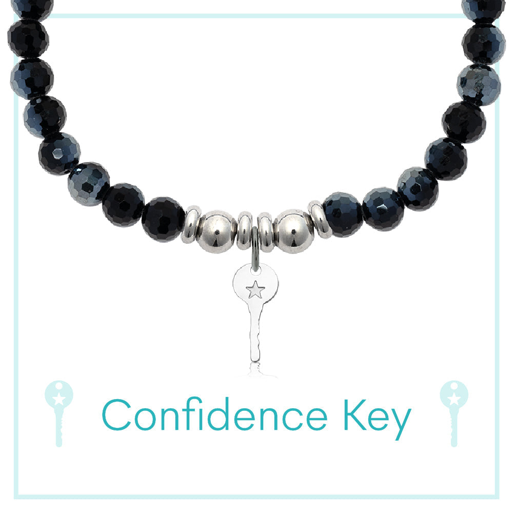 Confidence Key Charity Charm Bracelet Collection