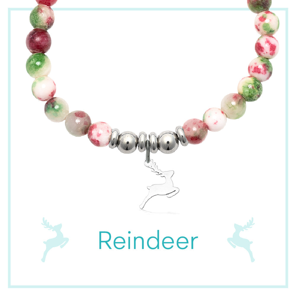 Reindeer Charity Charm Bracelet Collection
