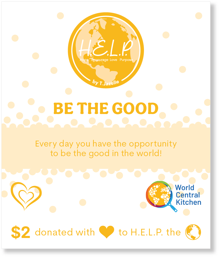 HELP by TJ August Limited Edition Be The Good Bracelet