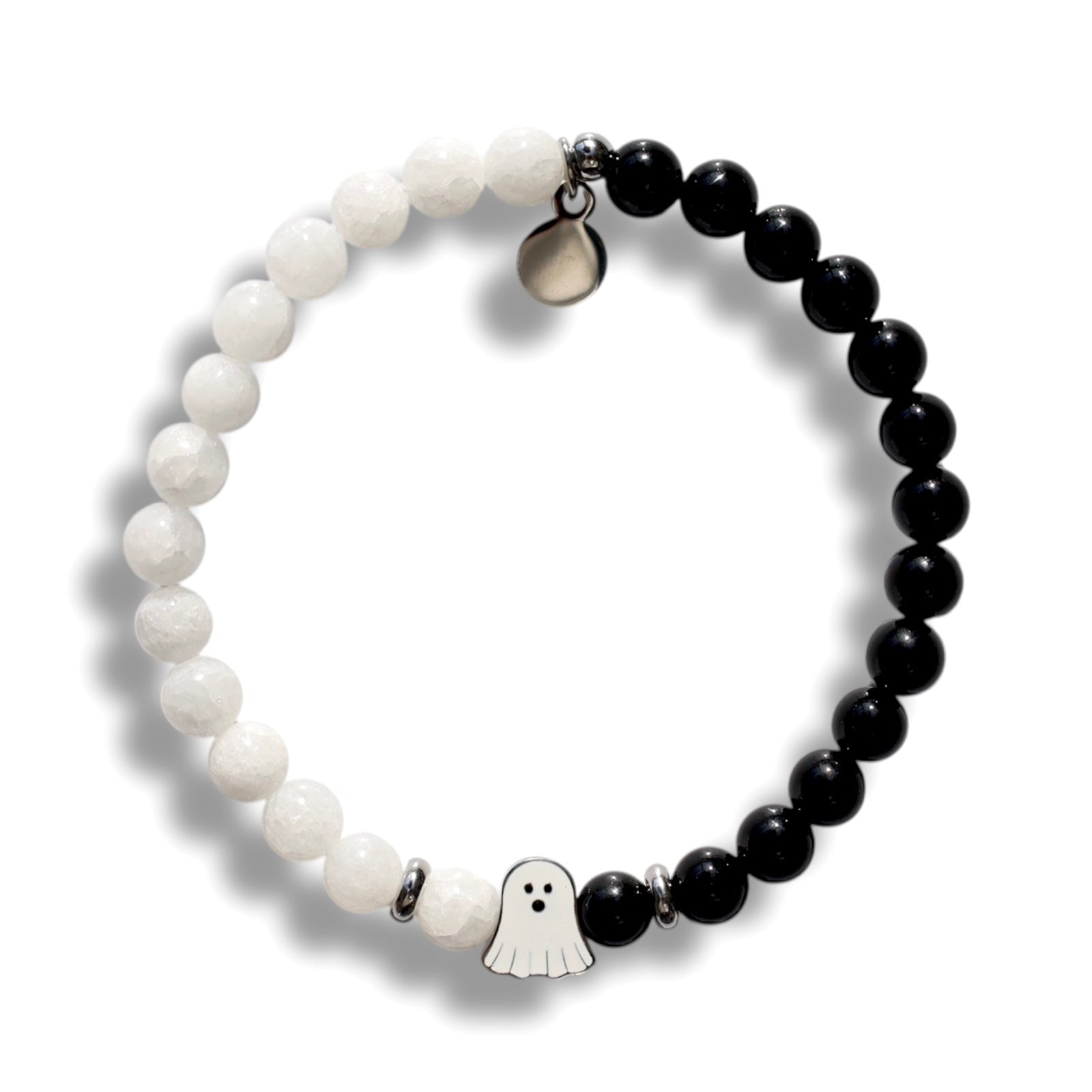 HELP by TJ BOO-tiful Charm Onyx & Moonstone Charity Bracelet