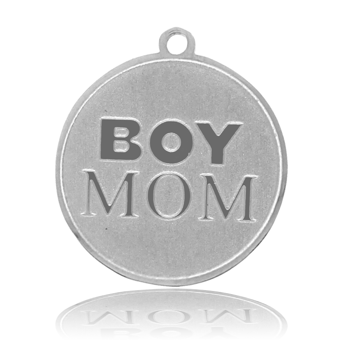 HELP by TJ Boy Mom Charm with Teal Selenite Charity Bracelet