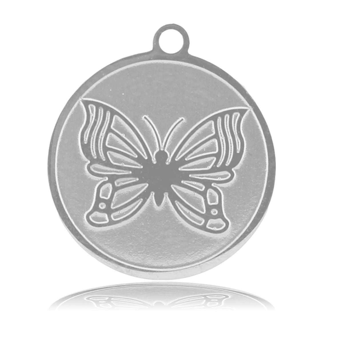 HELP by TJ Butterfly Charm with Periwinkle Selenite Charity Bracelet