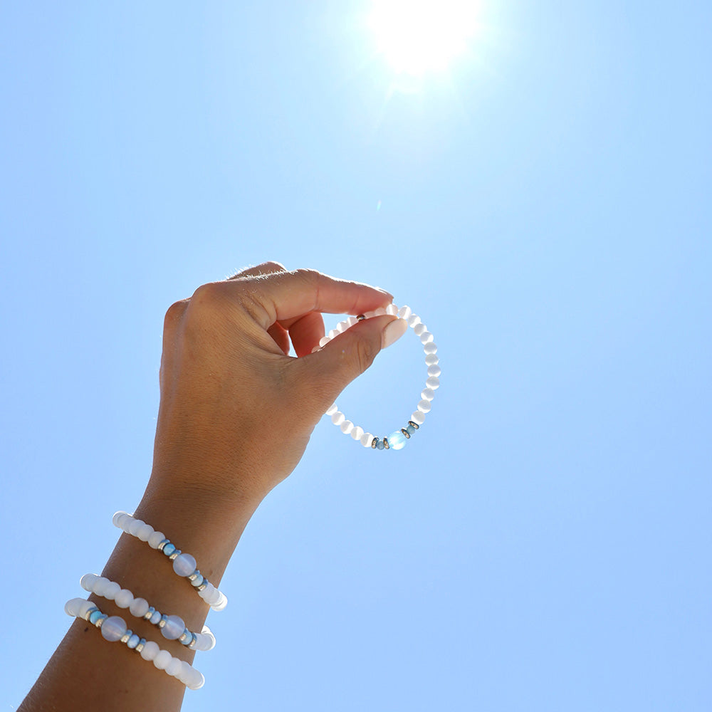 HELP by TJ Capeology x H.E.L.P. Ray of Hope Stacker Charity Bracelet