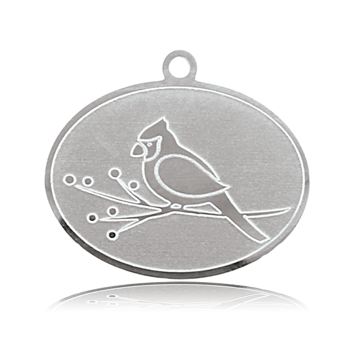 HELP by TJ Cardinal Charm with White Crystal Charity Bracelet