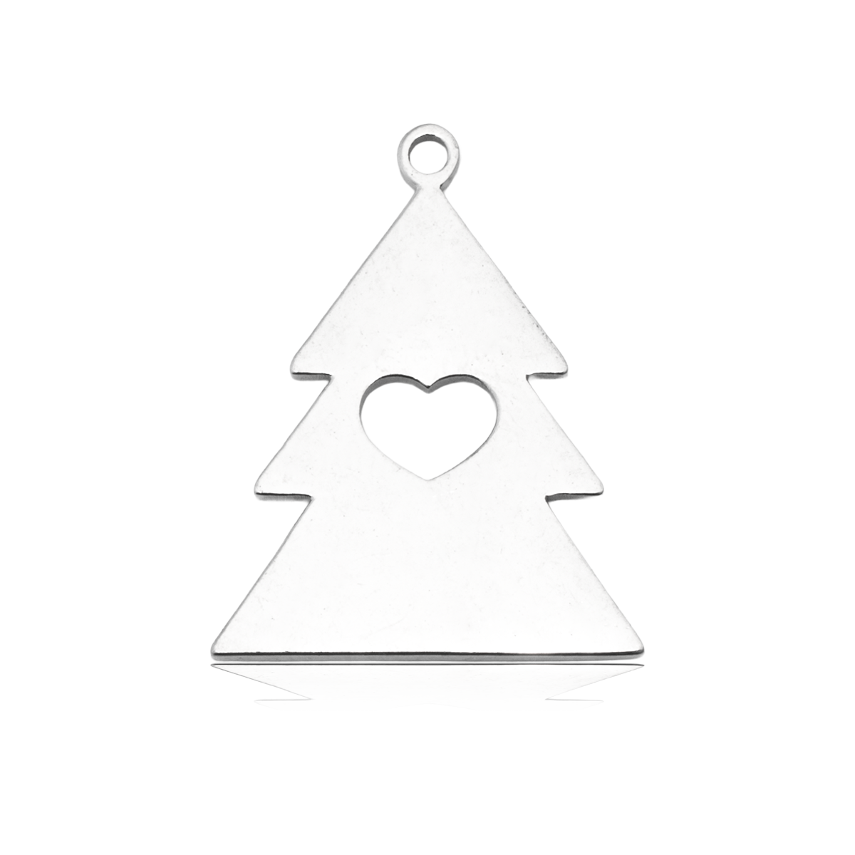 HELP by TJ Christmas Tree Charm with Purple Cats Eye Charity Bracelet