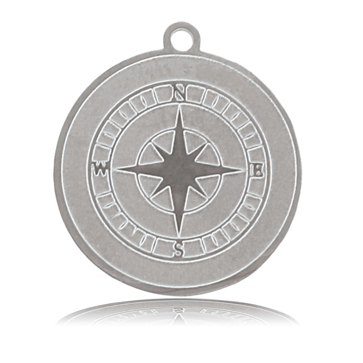 HELP by TJ Compass Charm with Teal Selenite Charity Bracelet