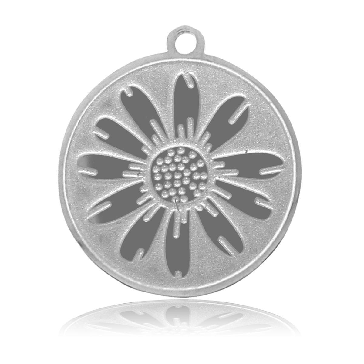 HELP by TJ Daisy Charm with Periwinkle Selenite Charity Bracelet