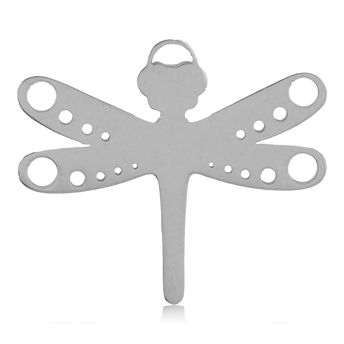 HELP by TJ Dragonfly Charm with Zebra Jade Charity Bracelet