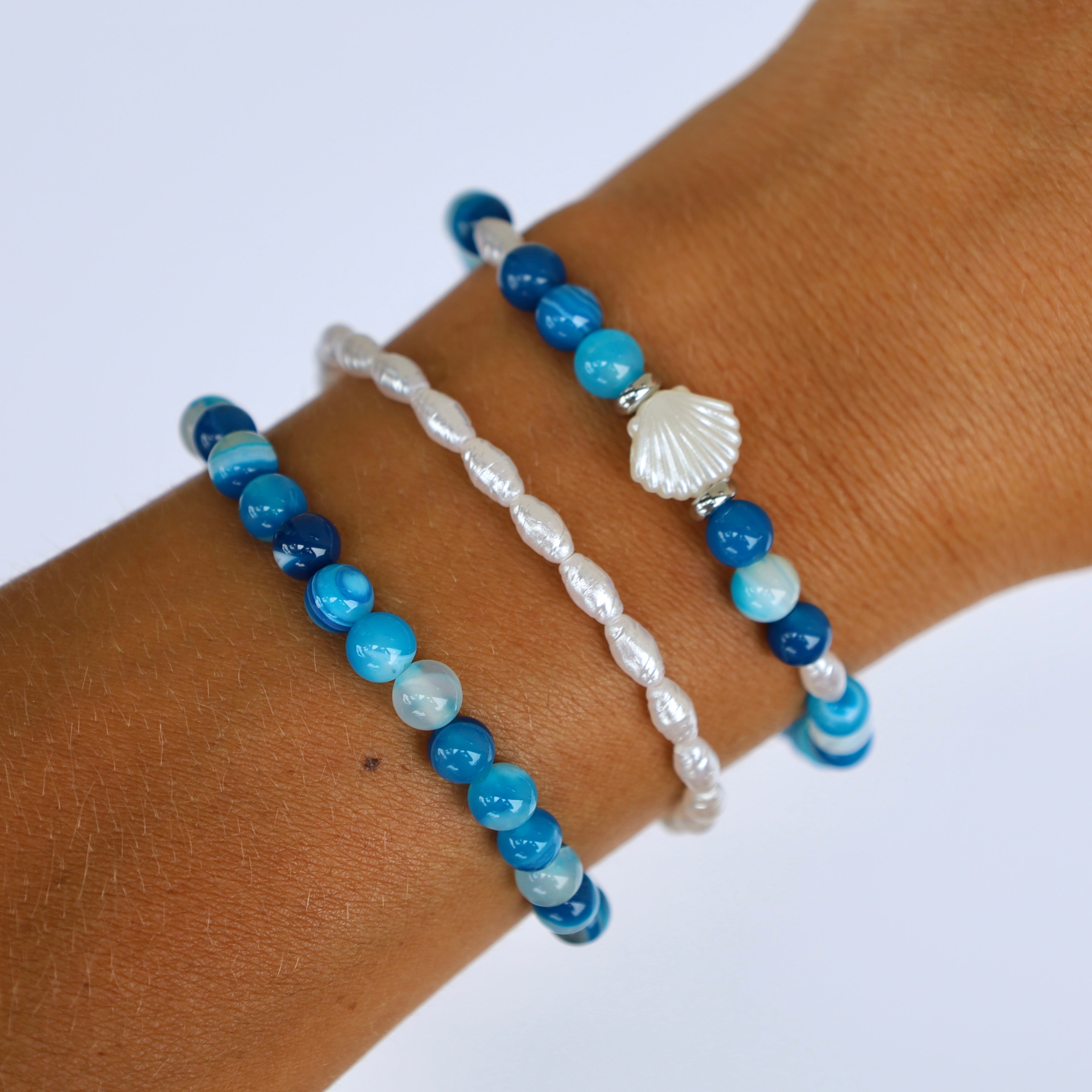 HELP by TJ Exclusive Limited Edition July Fins Up Bracelet Set