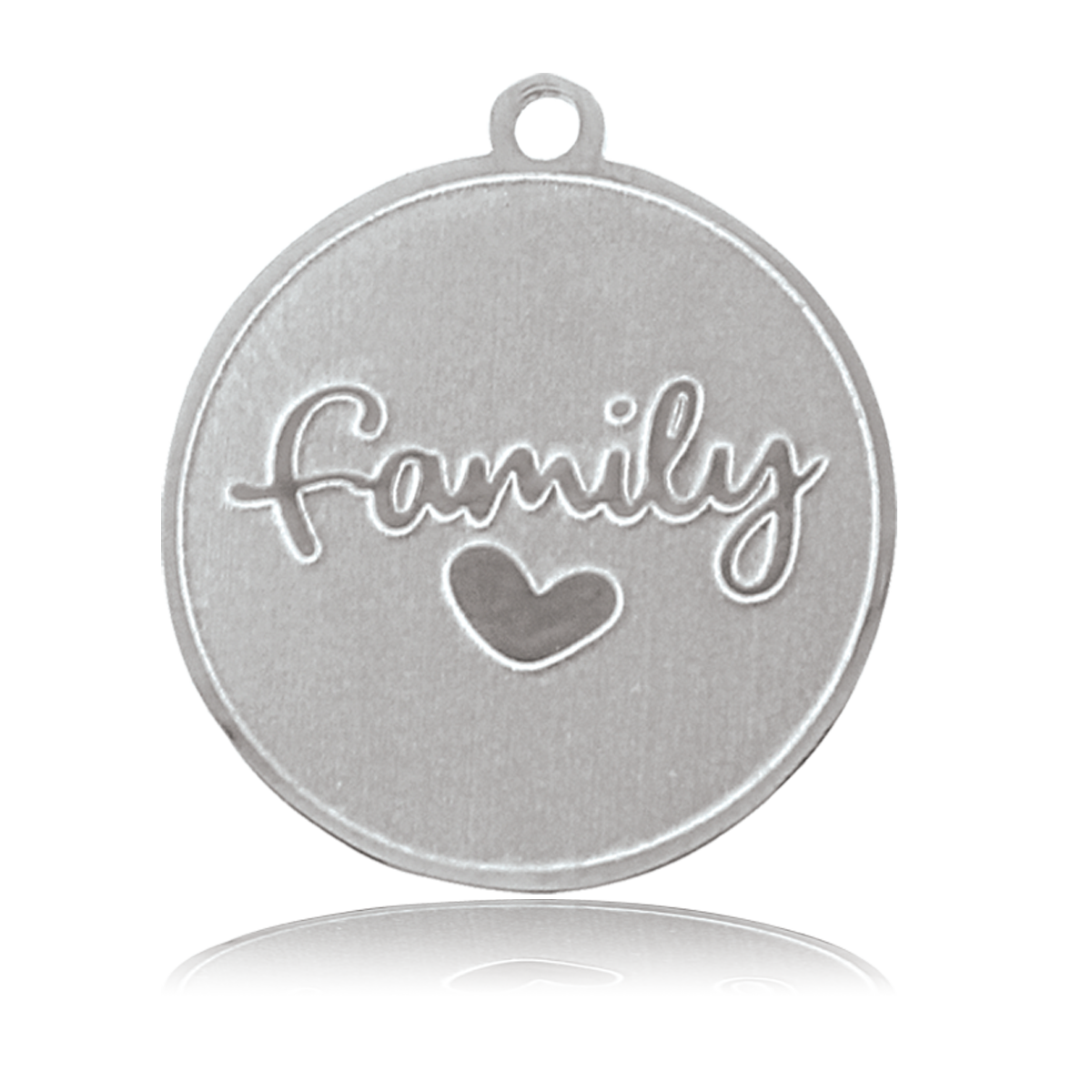 HELP by TJ Family Charm with White Crystal Charity Bracelet