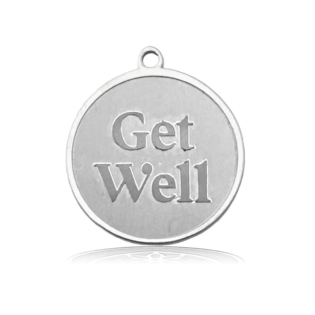 HELP by TJ Get Well Charm with Purple Cats Eye Charity Bracelet