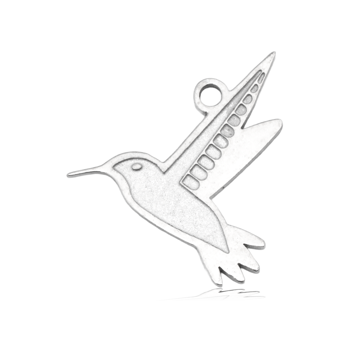 HELP by TJ Hummingbird Charm with Purple Cats Eye Charity Bracelet