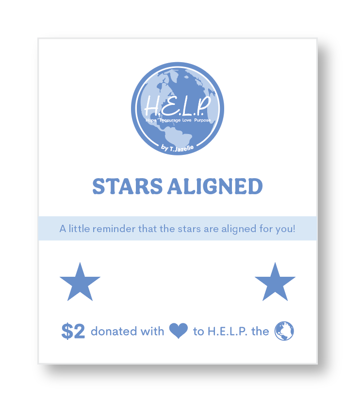 HELP by TJ January Limited Edition Stars Aligned Bracelet