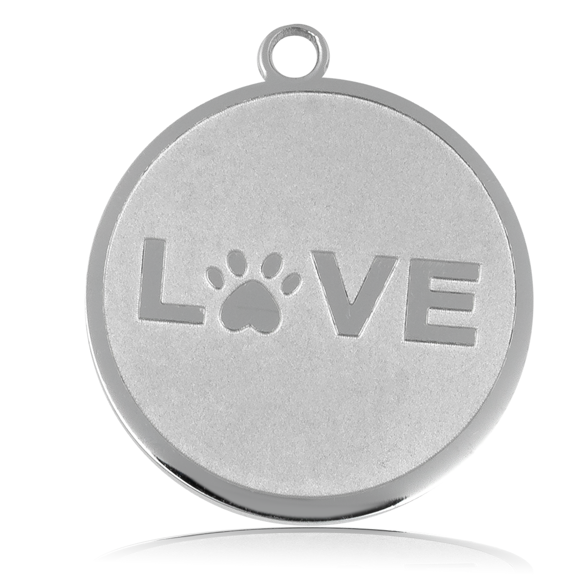 HELP by TJ Love Paw Charm with Purple Crystal Charity Bracelet