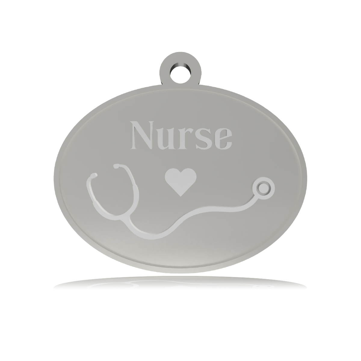 HELP by TJ Nurse Charm with Aqua Crystal Charity Bracelet