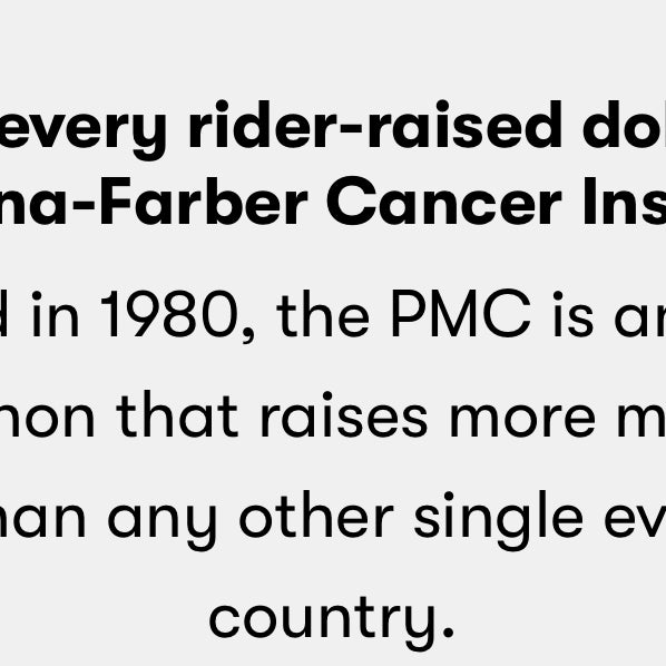 HELP by TJ Pan Mass Challenge Charity Bracelet: Hope in Every Mile Stacker