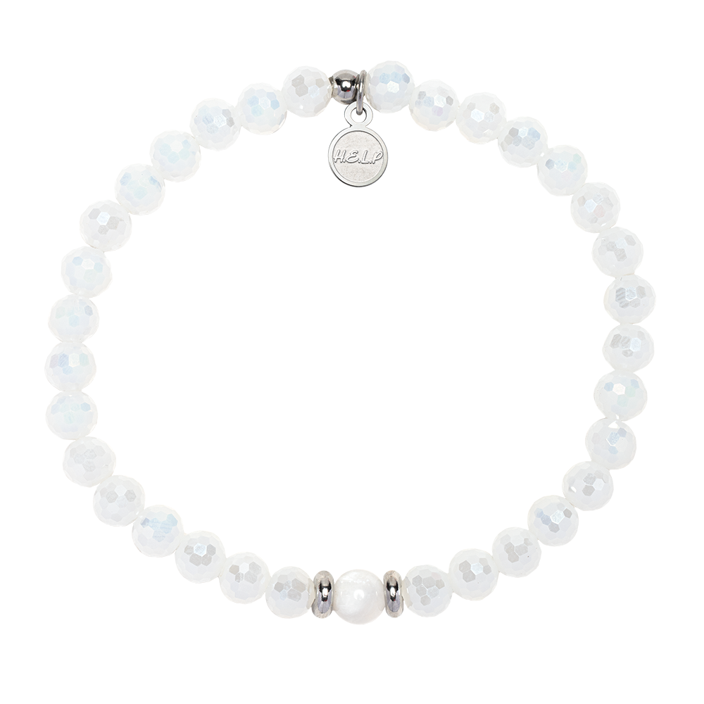 HELP by TJ Radiance Stacker: Cradles to Crayons Charity Bracelet