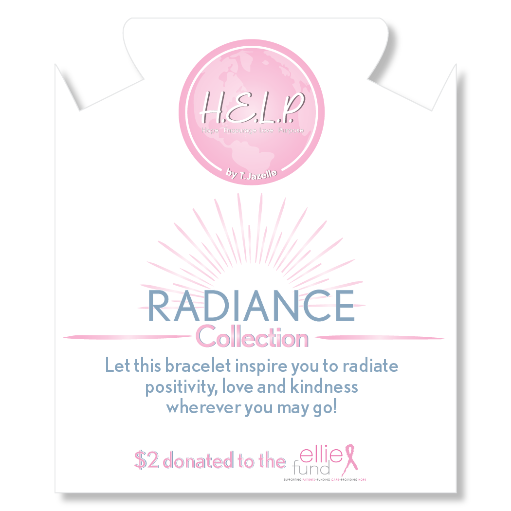 HELP by TJ Radiance Stacker: Ellie Fund Charity Bracelet