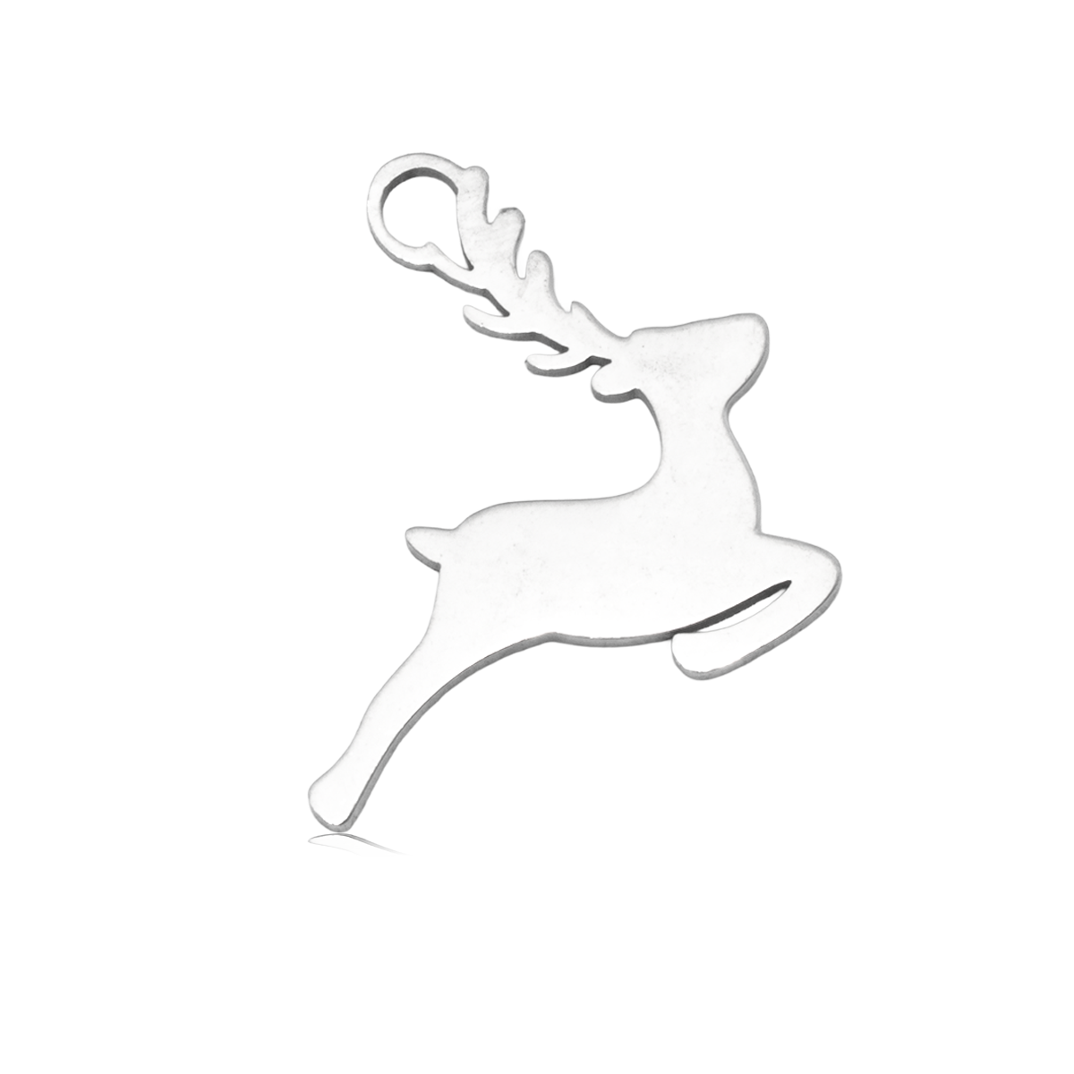 HELP by TJ Reindeer Charm with Purple Cats Eye Charity Bracelet