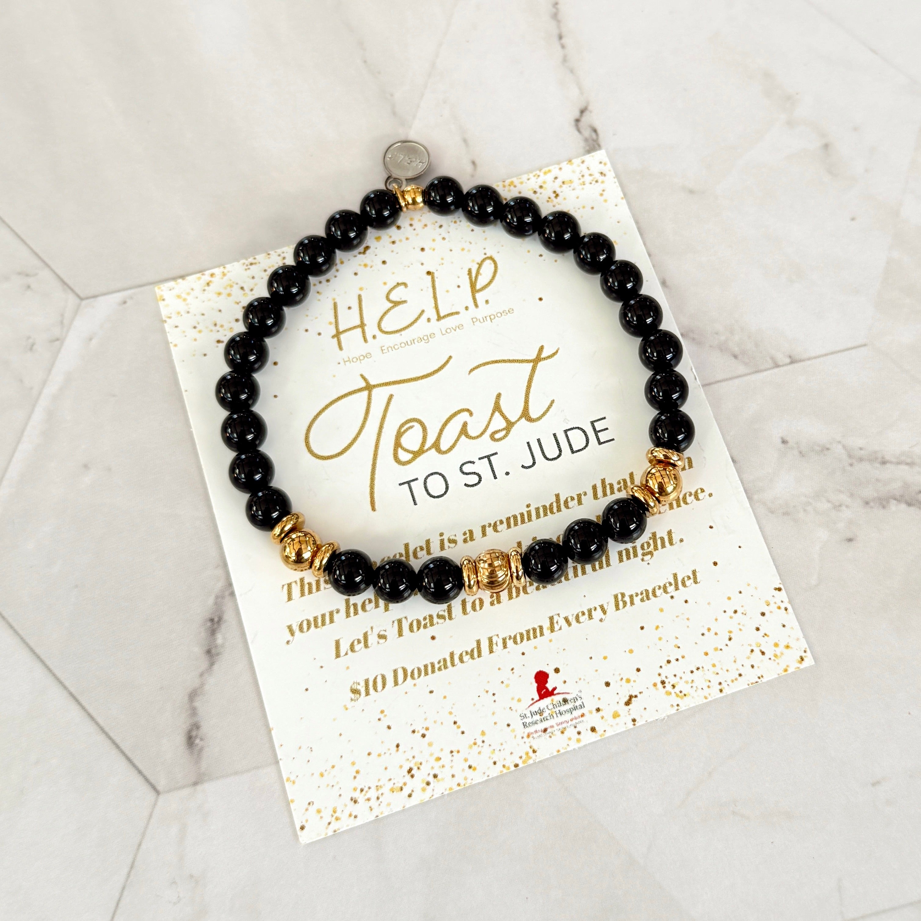 HELP by TJ St. Jude Limited Edition Toast Bracelet