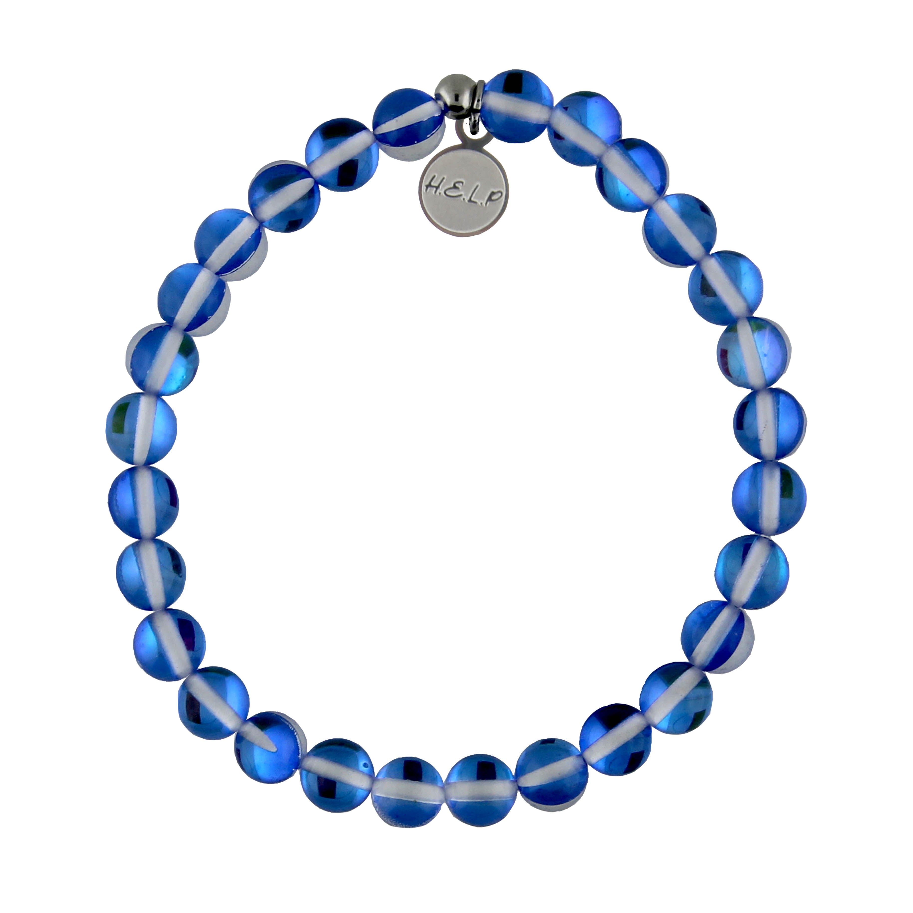 HELP by TJ Self Love Stacker with Blue Opalescent