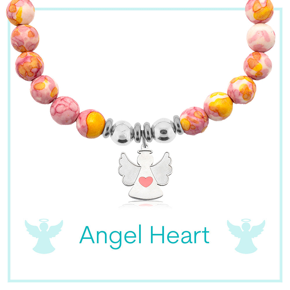 Angel Heart Charity Charm Bracelet Collection