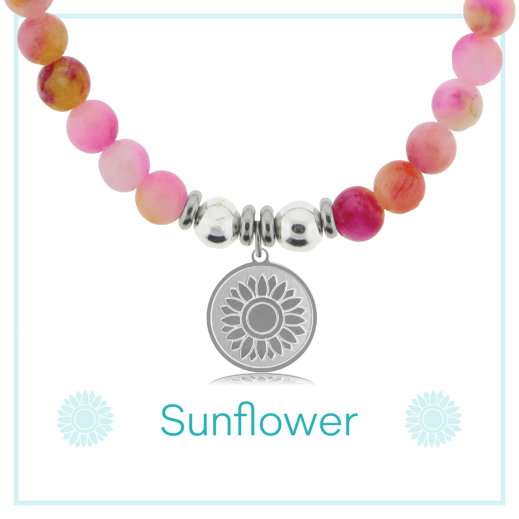 Sunflower Charity Charm Bracelet Collection