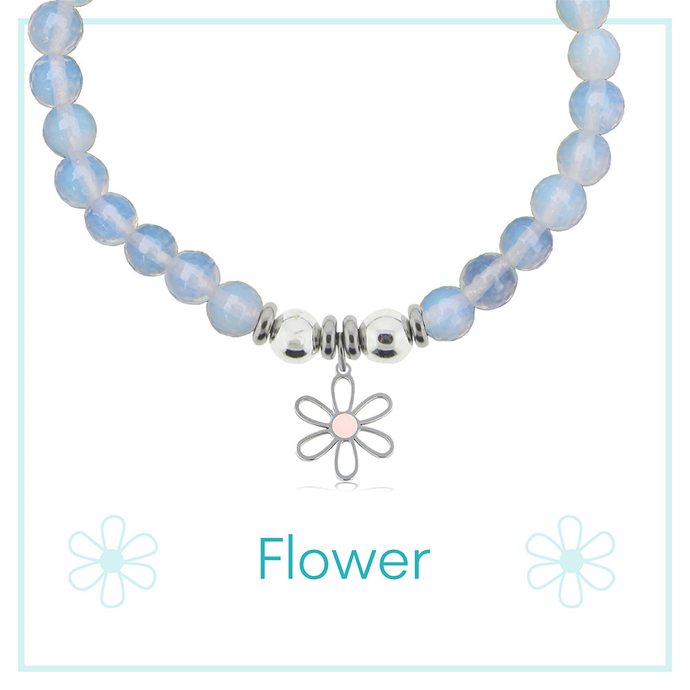 Flower Charity Charm Bracelet Collection