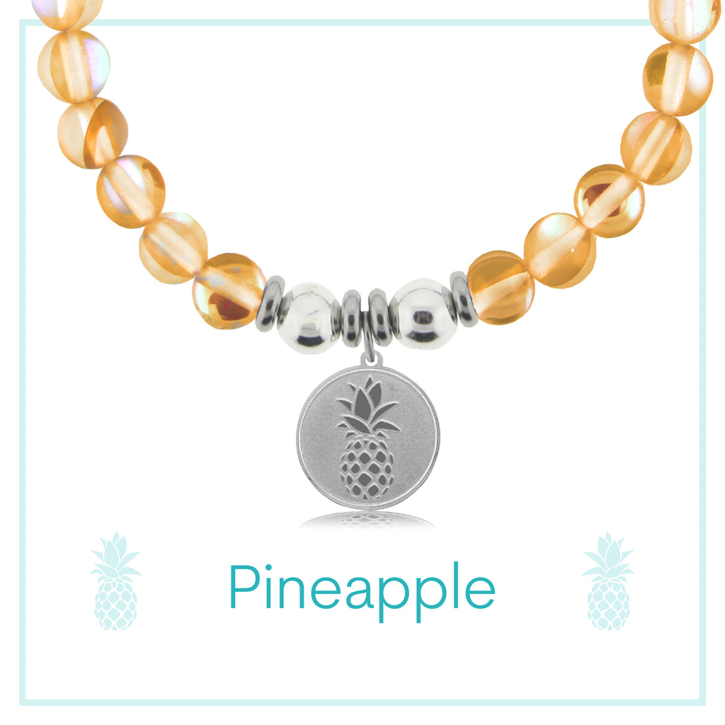 Pineapple Charity Charm Bracelet Collection