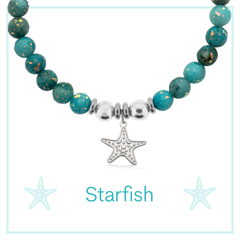 Starfish Cutout Charity Charm Bracelet Collection