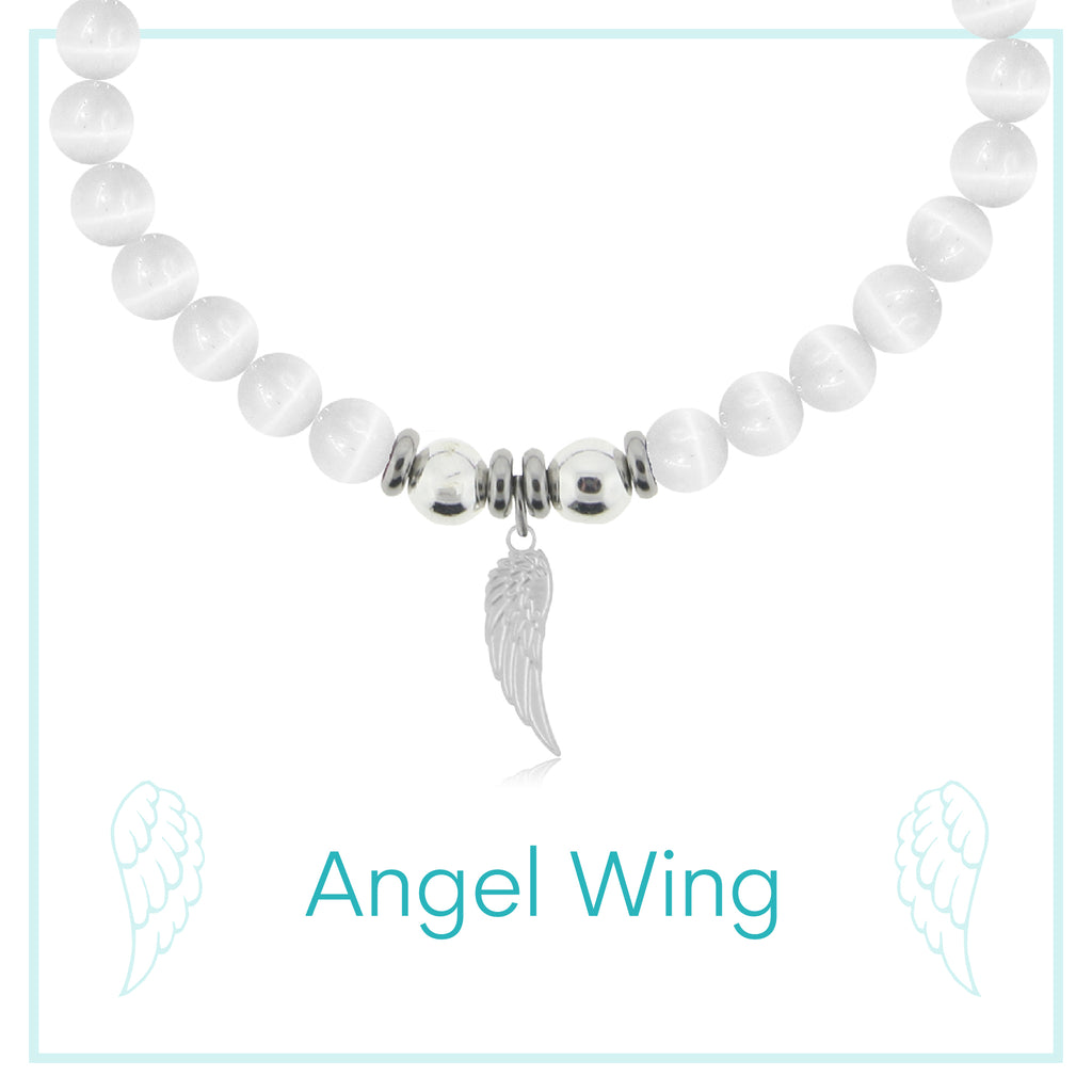 Angel Wing Charity Charm Bracelet Collection