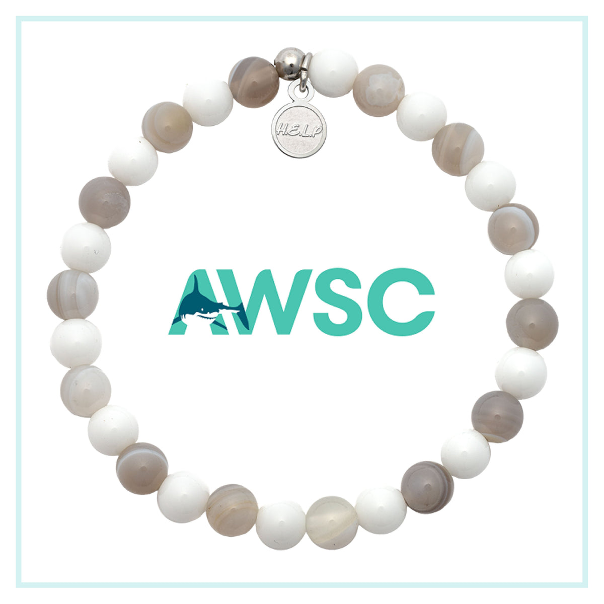 Awsc Logo Atlantic White Shark Conservancy Charity Giveback Collection – HELP by TJ