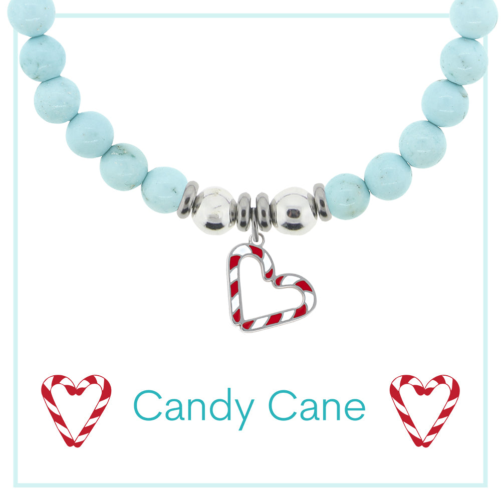Candy Cane Charity Charm Bracelet Collection