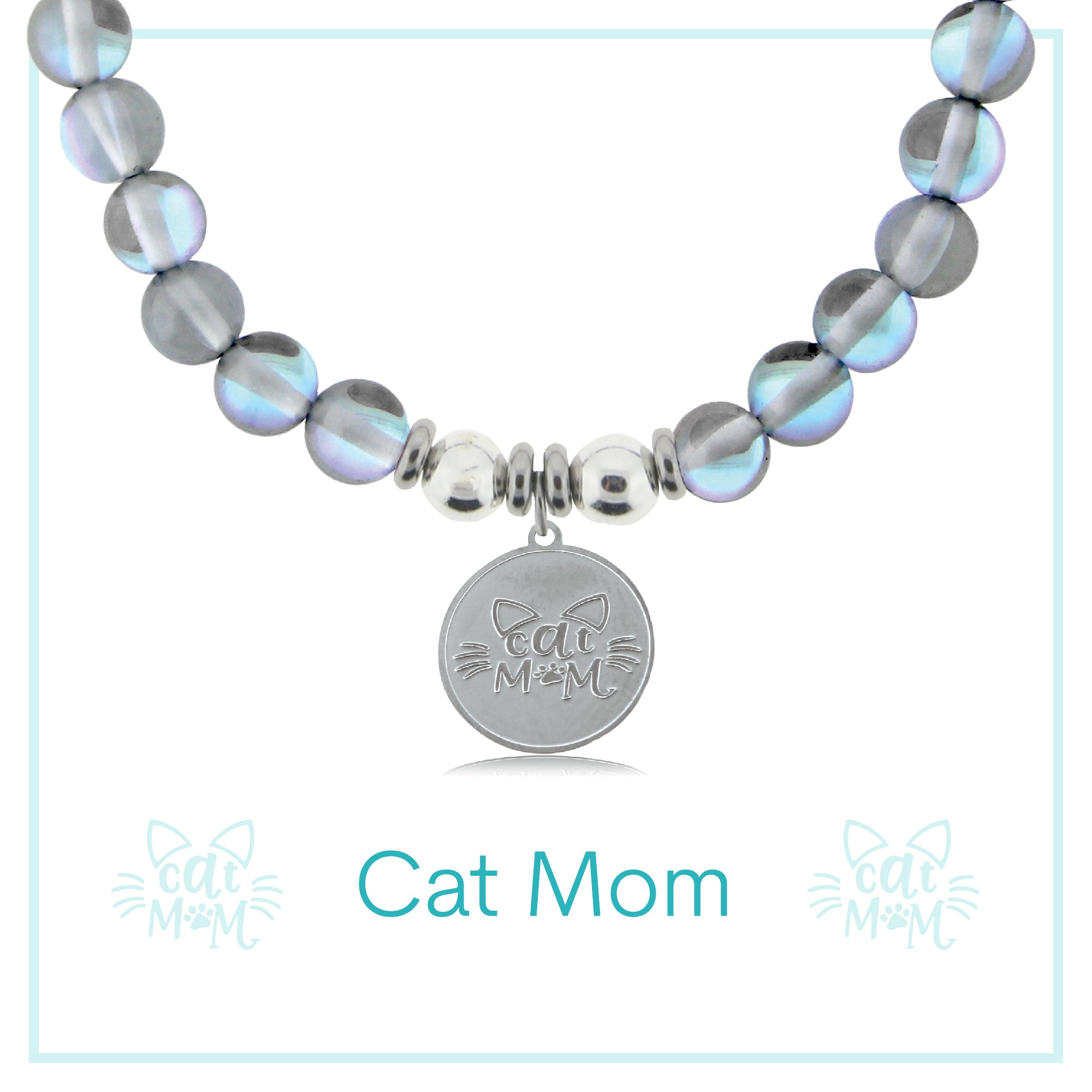 Cat Mom Charity Charm Bracelet Collection