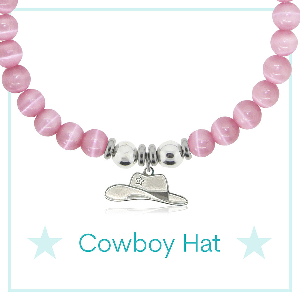 Cowboy Hat Charity Charm Bracelet Collection