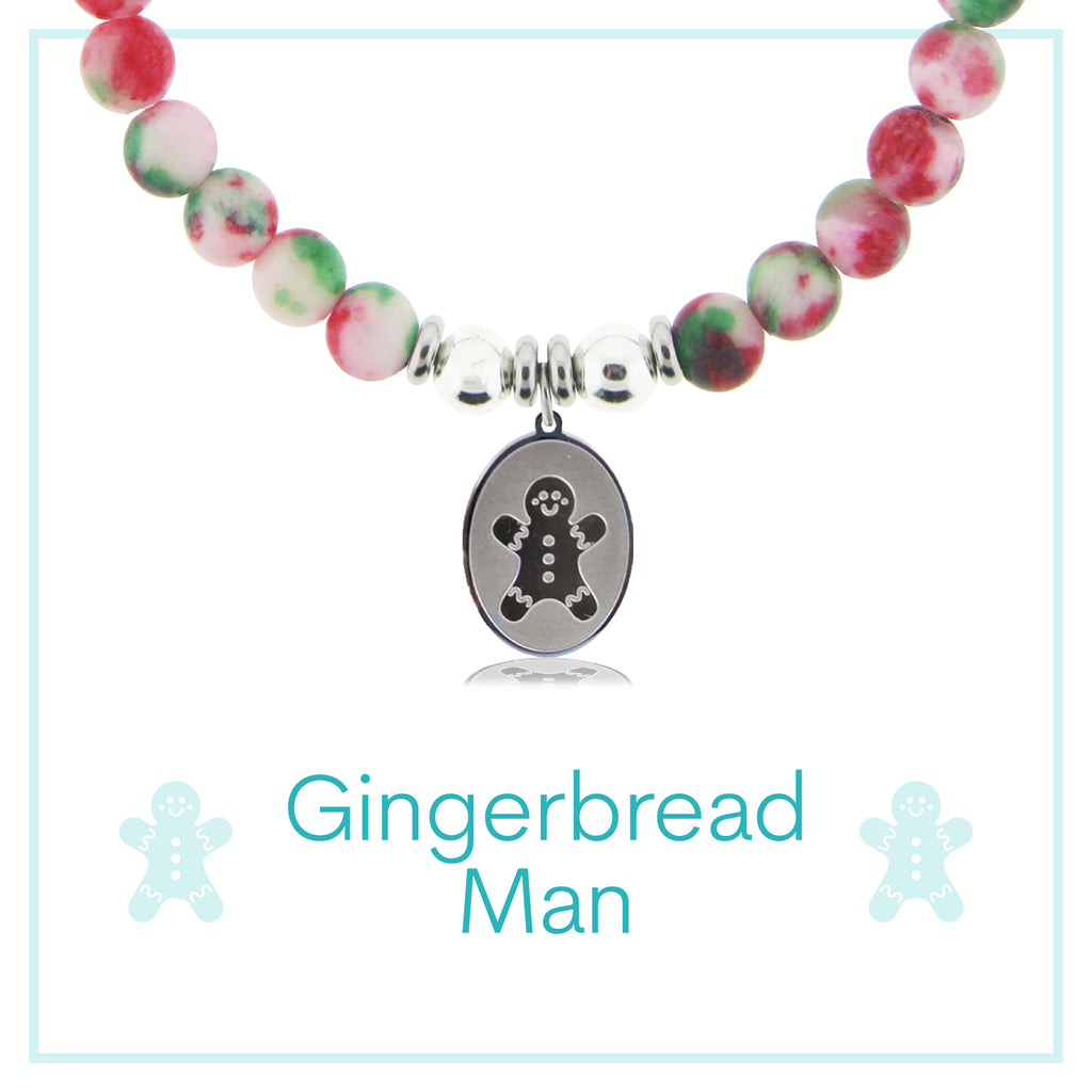 Gingerbread Man Charity Charm Bracelet
