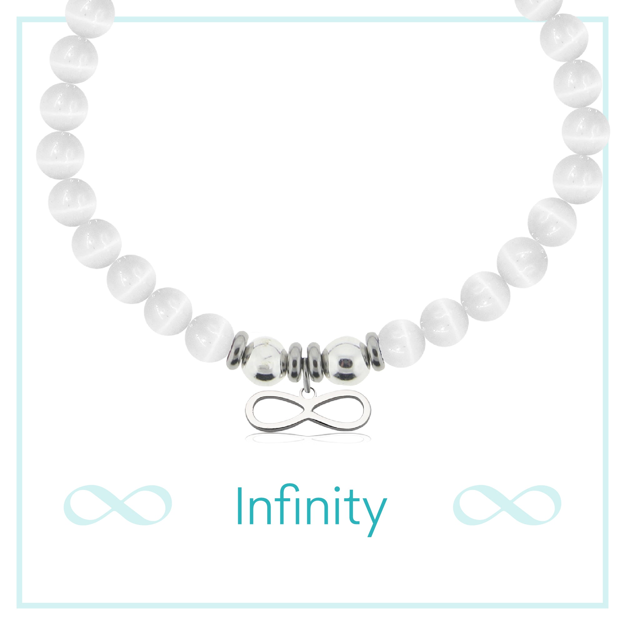 Infinity Charity Charm Bracelet Collection