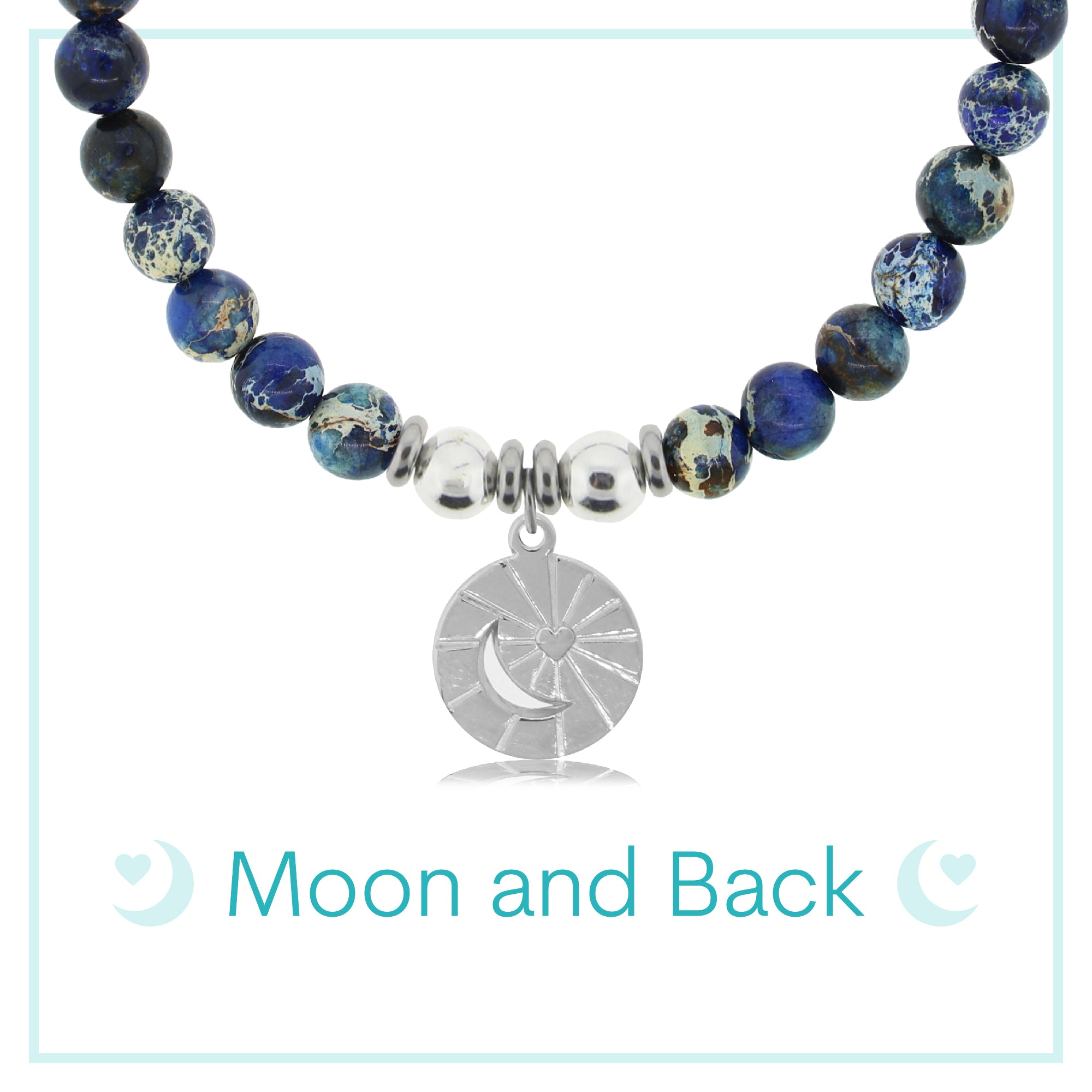 Moon and Back Charity Charm Bracelet Collection