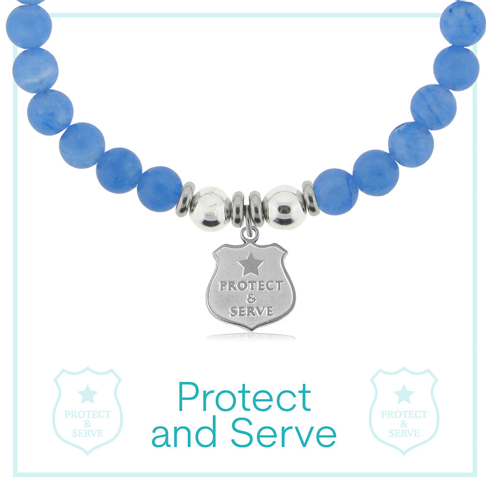 Police Protect and Serve Charity Charm Bracelet Collection