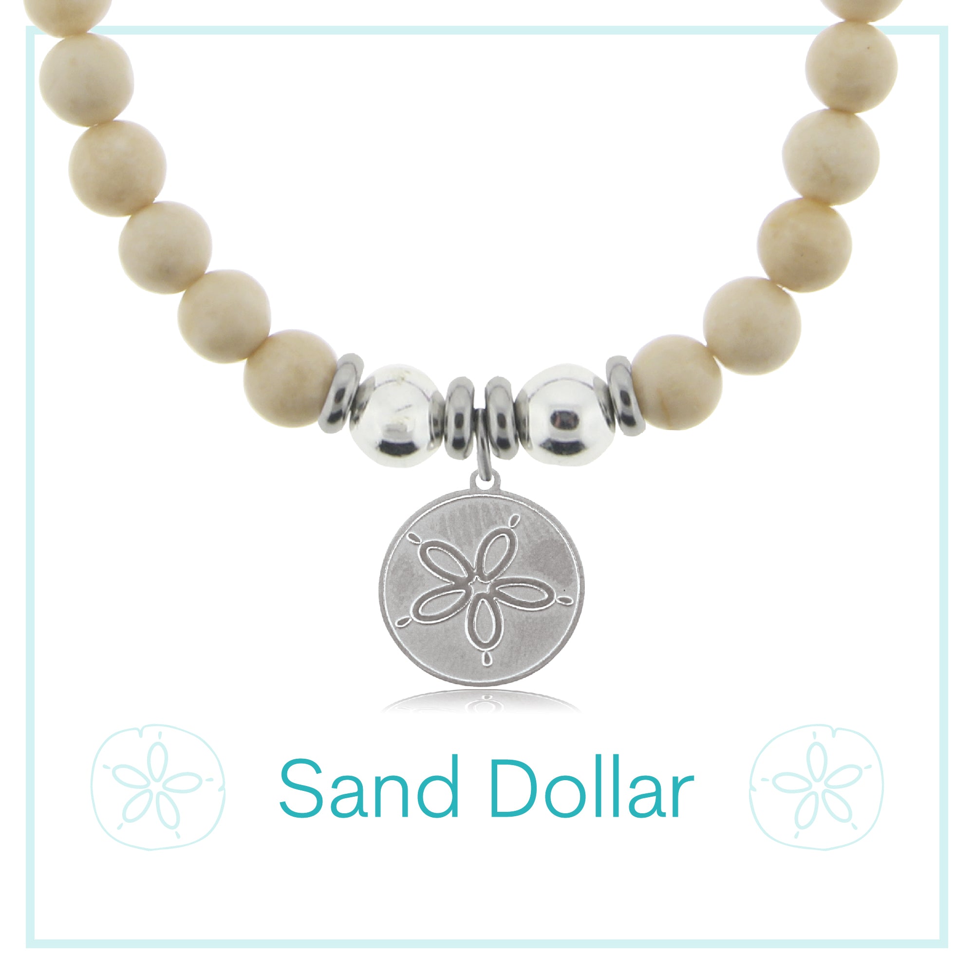 Sand Dollar Charity Charm Bracelet Collection