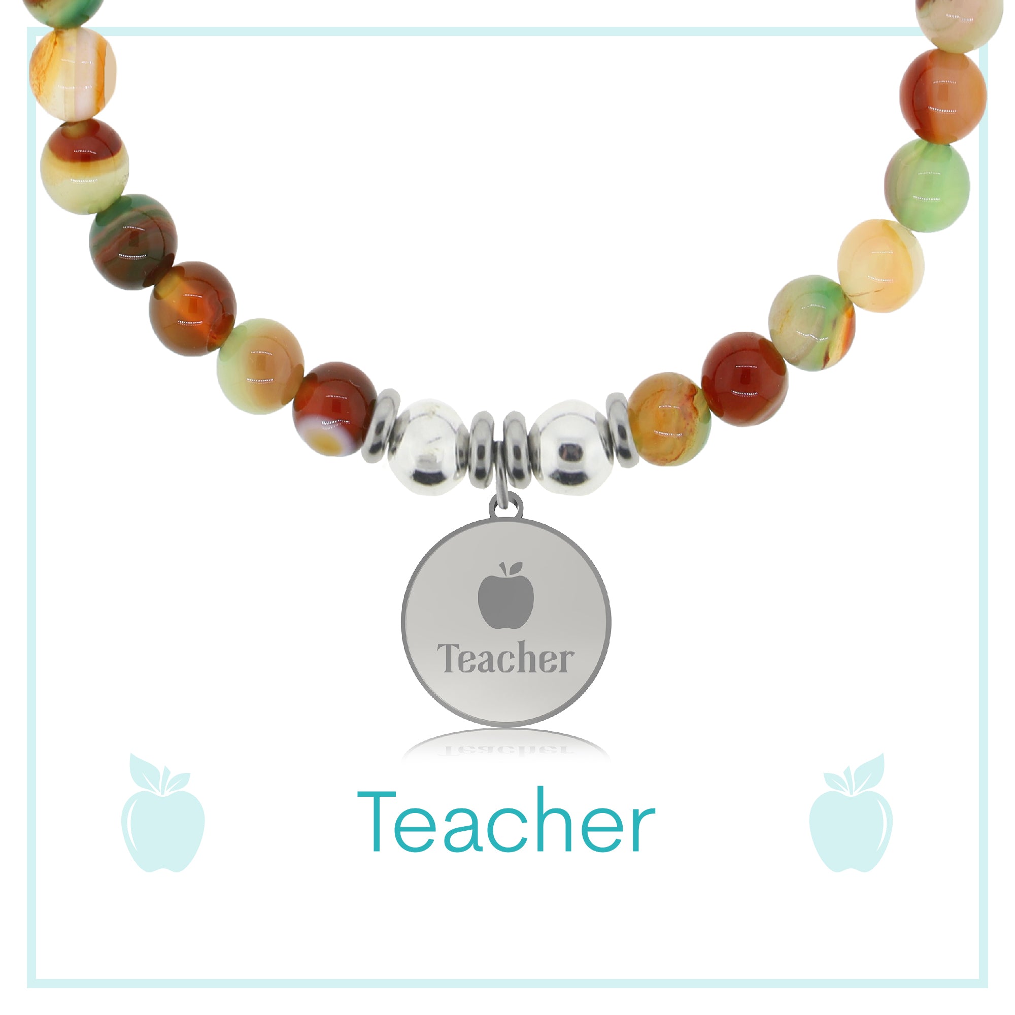 Teacher Charity Charm Bracelet Collection