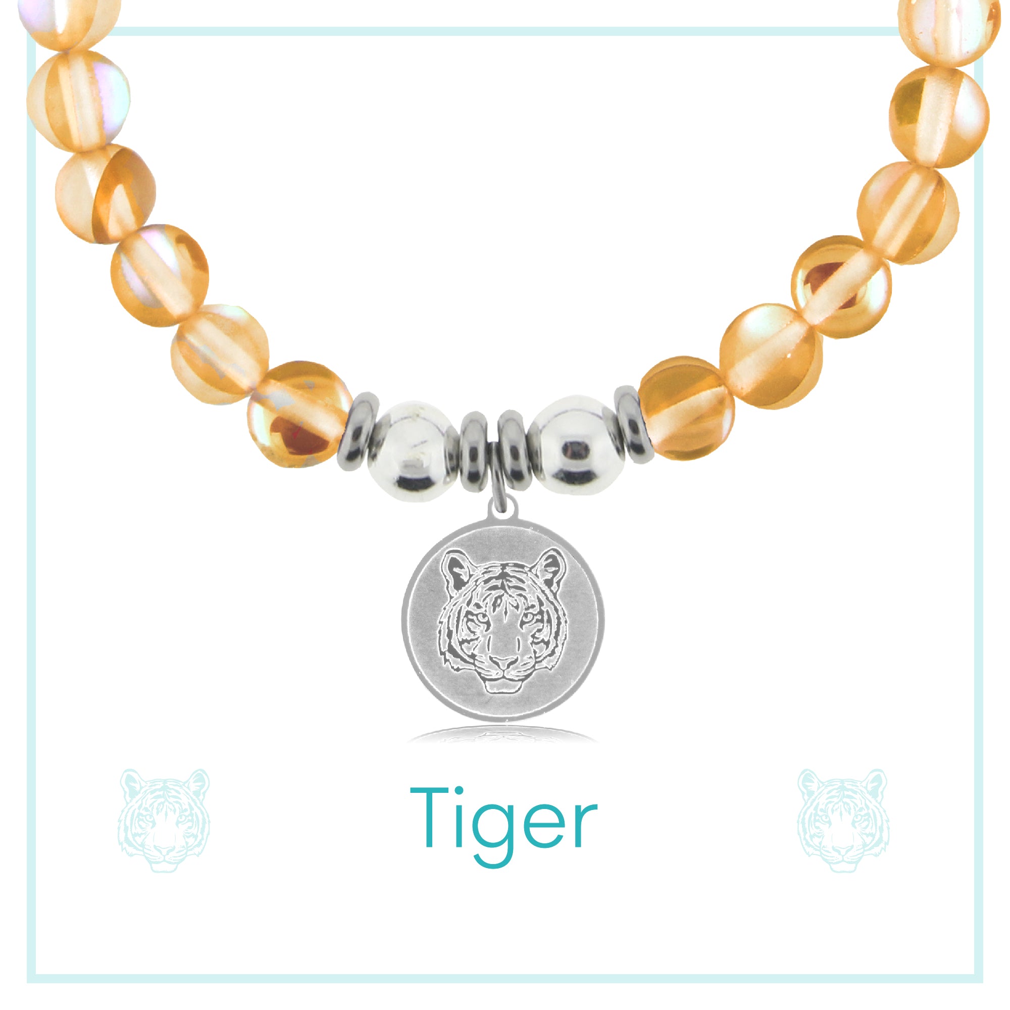 Tiger Charity Charm Bracelet Collection