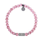 HELP by TJ Angel Number 111 Intuition Charm with Pink Cats Eye Charity Bracelet