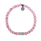 HELP by TJ Angel Number 111 Intuition Charm with Pink Cats Eye Charity Bracelet