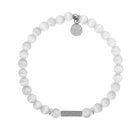 HELP by TJ Angel Number 111 Intuition Charm with White Cats Eye Charity Bracelet