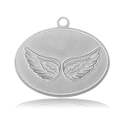 HELP by TJ Angel Wings Charm with Pink Jade Charity Bracelet