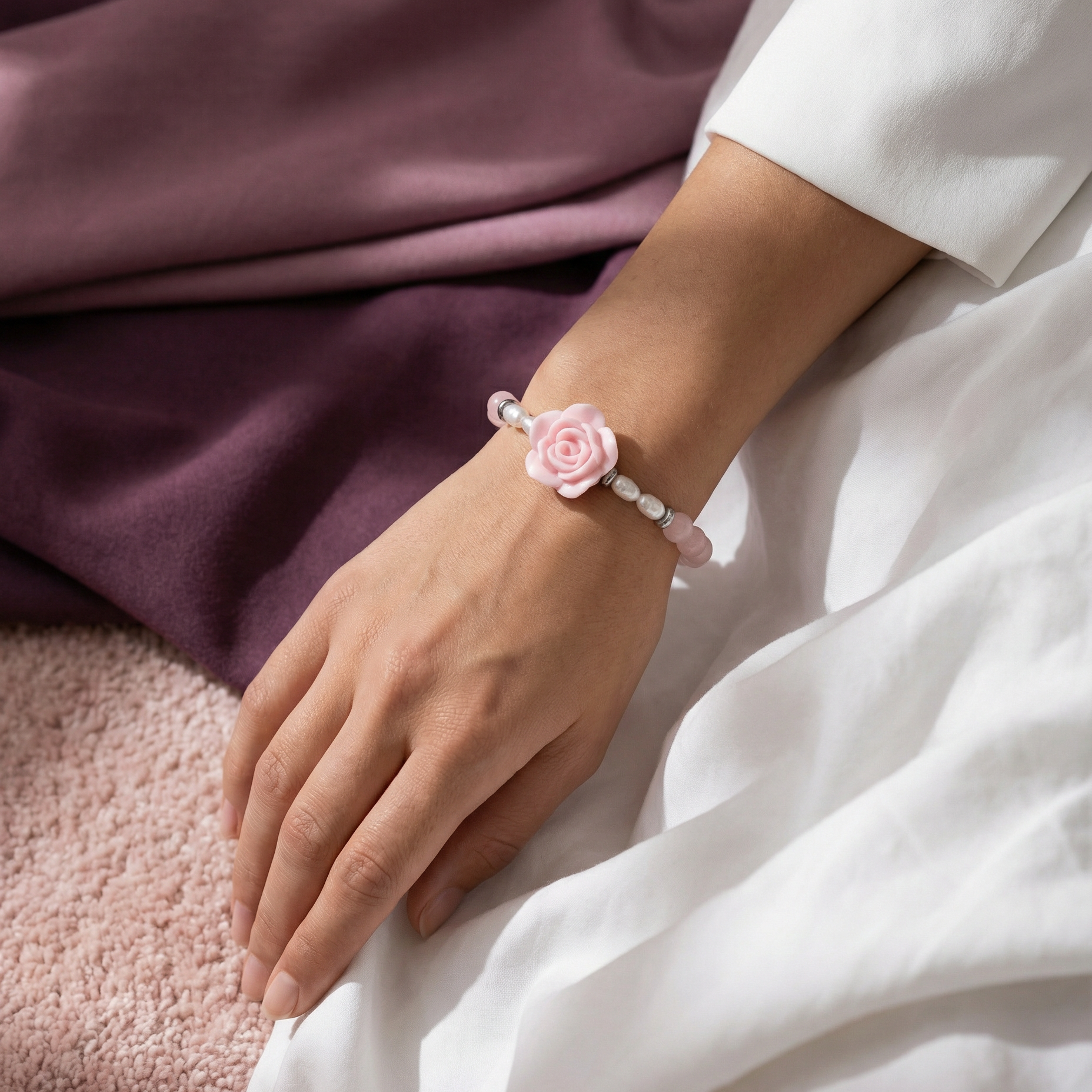 HELP by TJ April Limited Edition Bloom Of Grace Bracelet