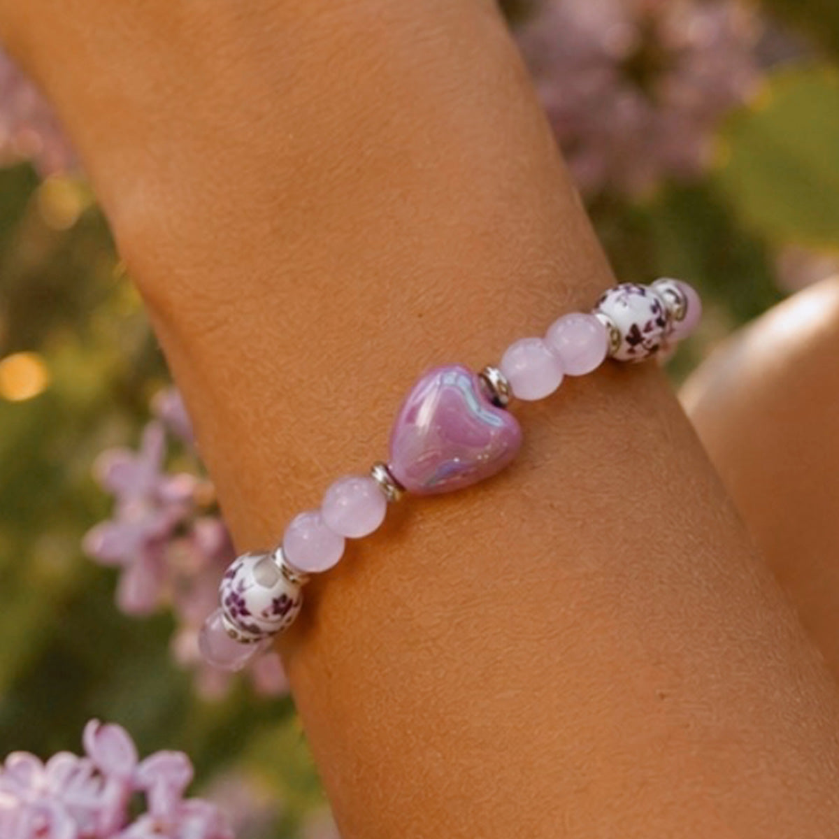 HELP by TJ August Limited Edition Blooming Love Bracelet