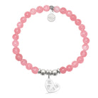 HELP by TJ Baby Love Charm with Cherry Jade Charity Bracelet