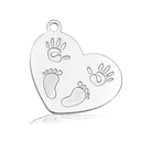 HELP by TJ Baby Love Charm with Holiday Jade Charity Bracelet